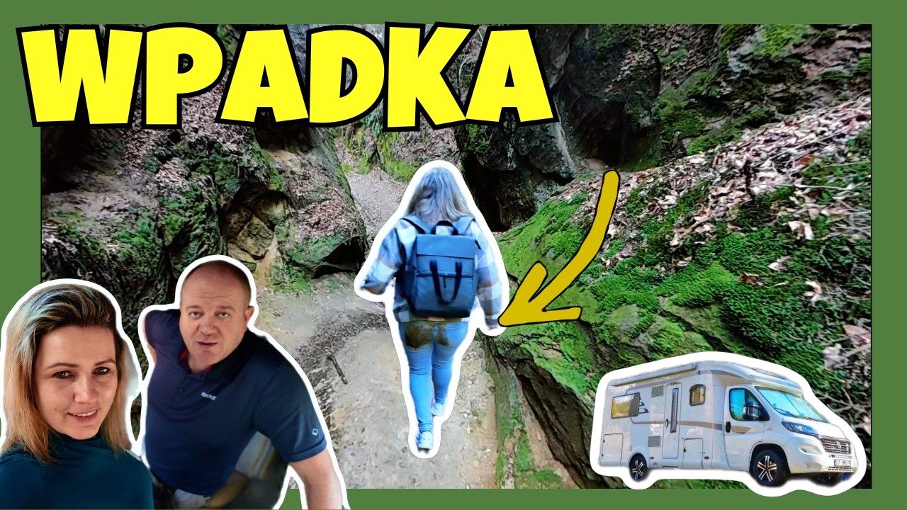 Poziomowanie KAMPERA, Ela wpadła w BŁOTO. Ciężki weekend.
