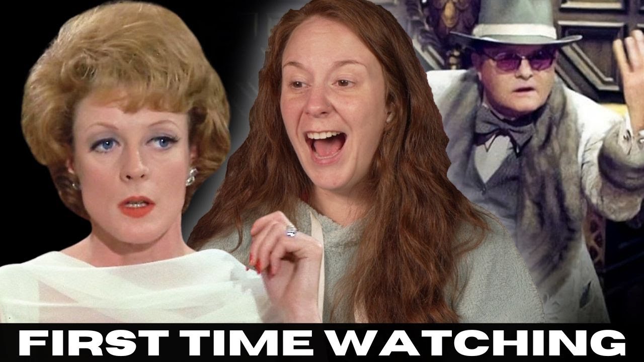 MURDER by DEATH in memory of MAGGIE SMITH * first time watching * reaction & commentary