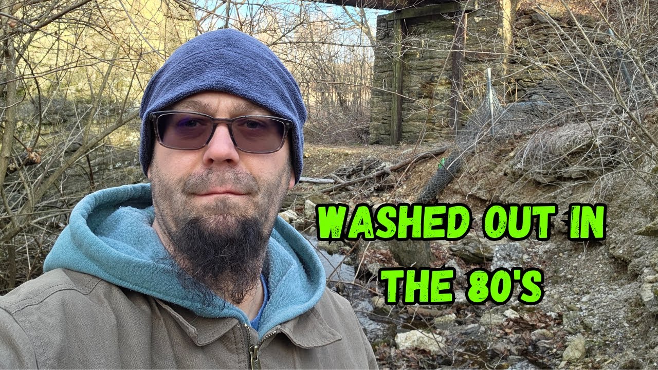 Erased in the 80s | Forgotten railroad bridge. #ForgottenHistory #AbandonedRoad #HiddenPlaces