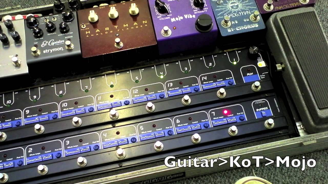 Using Flanger Phaser and Chorus with OVERDRIVE - TheGigRig, Hartman, AnalogMan, Mojovibe