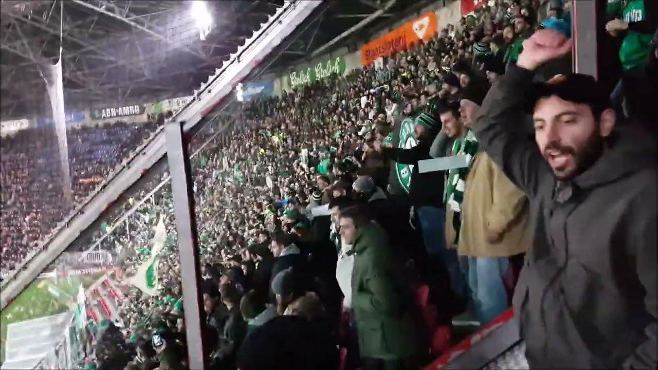 Ajax - Panathinaikos!! Gate 13 on tour @Amsterdam