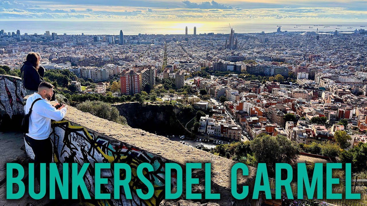 BEST View over Barcelona - Bunkers del Carmel, Spain 🇪🇸