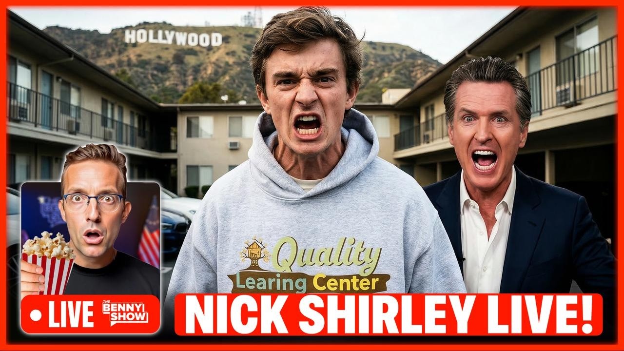🚨 Nick Shirley LIVE After California Voter Fraud EXPOSED On Camera | Newsom in PANIC, 2028 Over!?