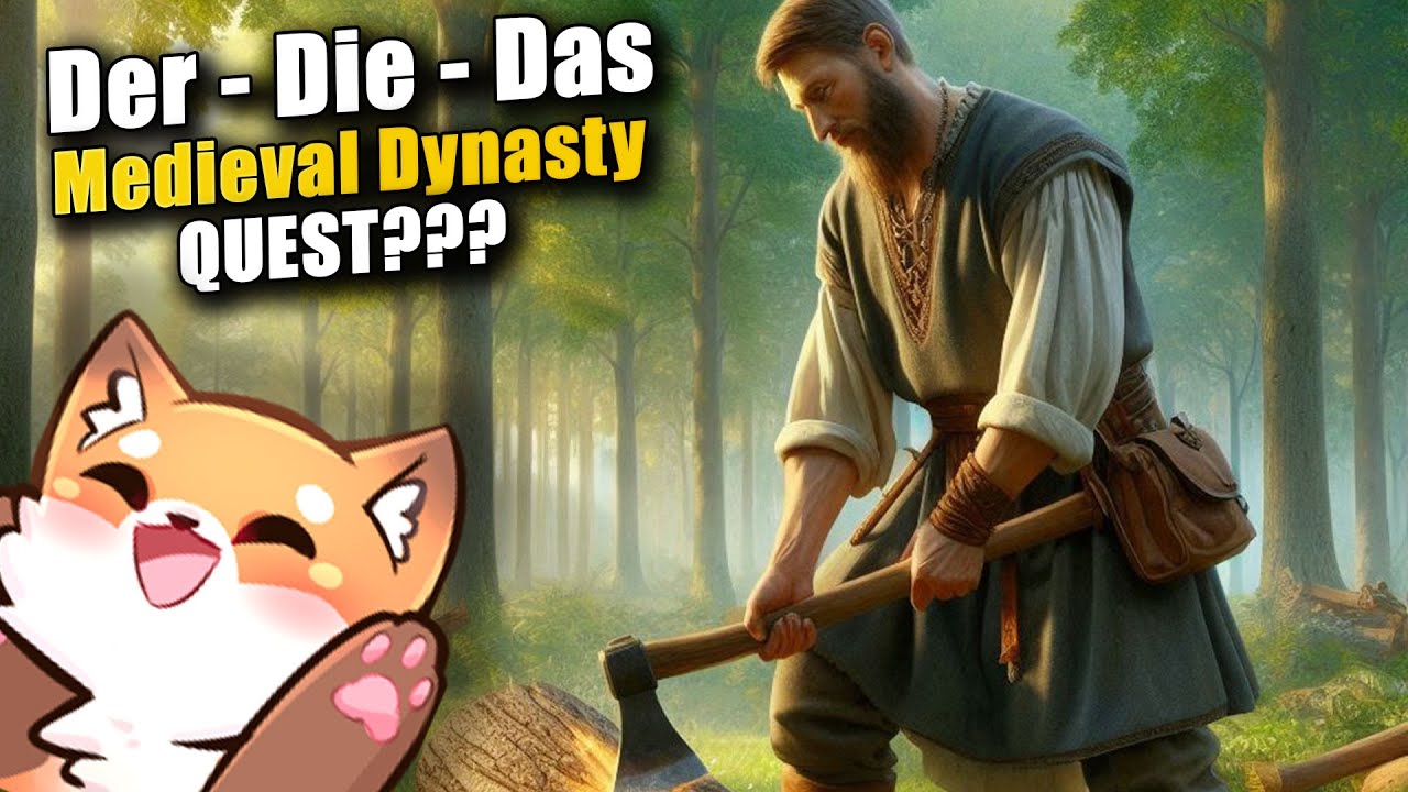 Der - Die oder Das QUEST??? - Medieval Dynasty Guided Play Part 21