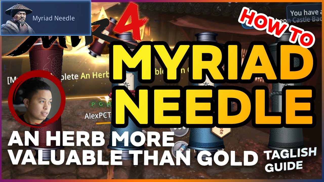 Mir4 Myriad Needle An Herb More Valueable than Gold (Tagalog Tutorial Part 2)