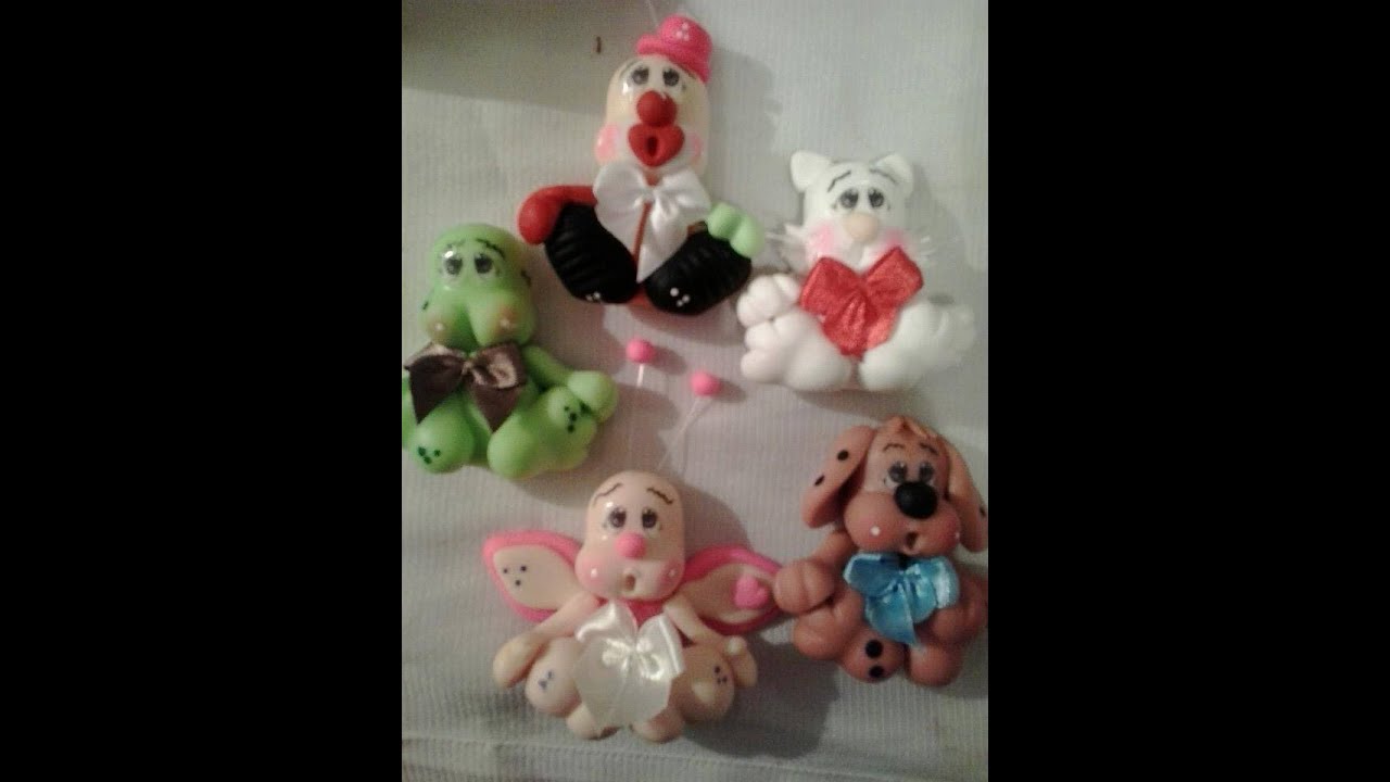 bichinhos pet´s de molde em biscuit