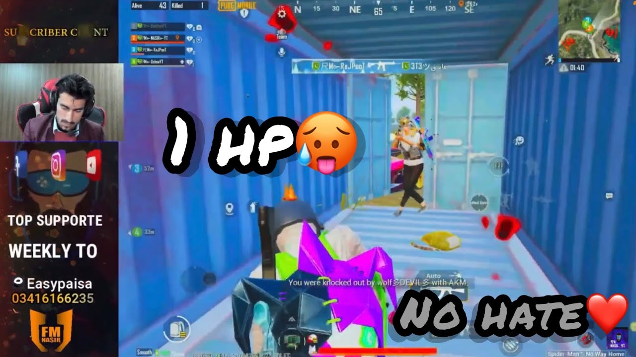 1 vs 4 on FM Clan🔥❤️ | FM NASIR YT | FM BADSHAH YT | FM USHNA YT | NO HATE wala seen😘