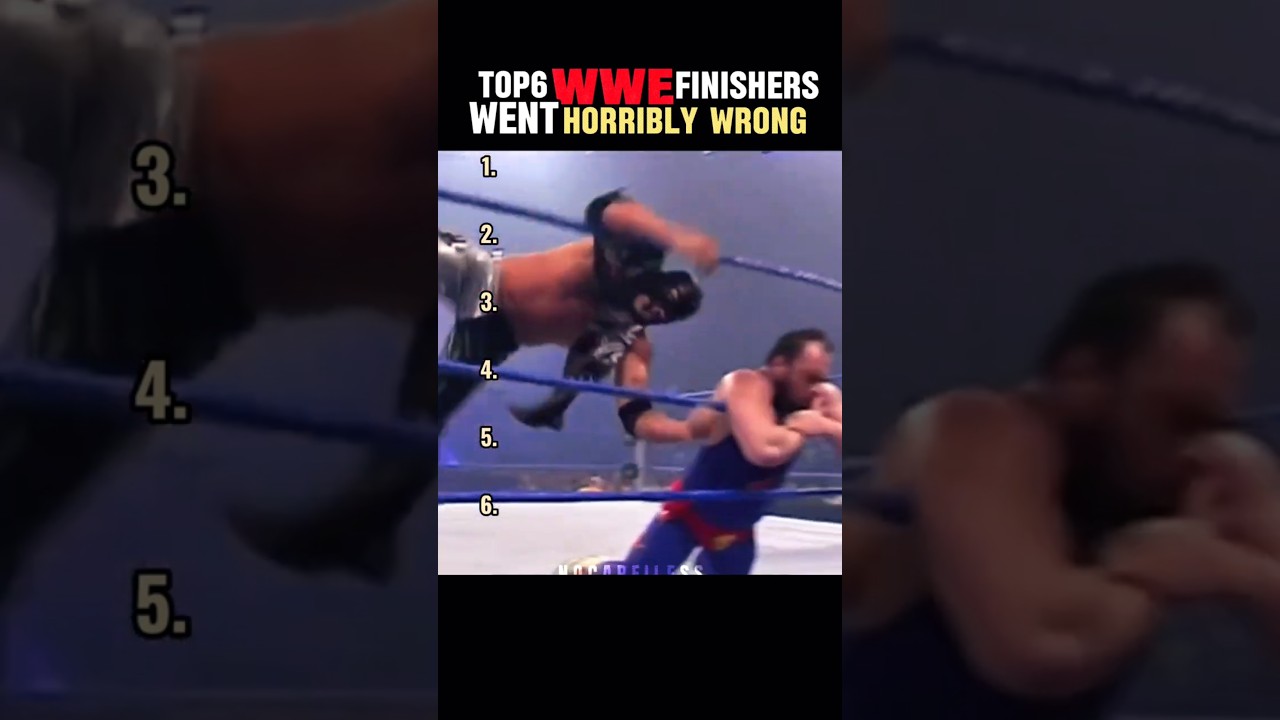 When WWE Finishers Go Hilariously Wrong 💀