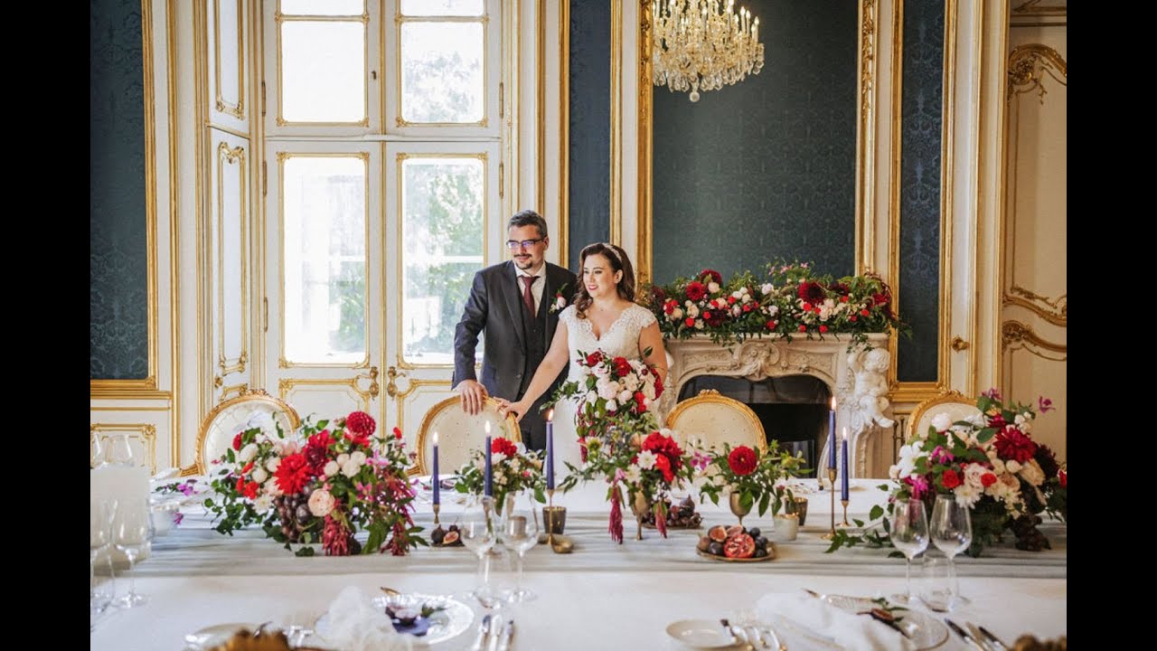 Spanish Destination Wedding at 3 Viennese historical venues