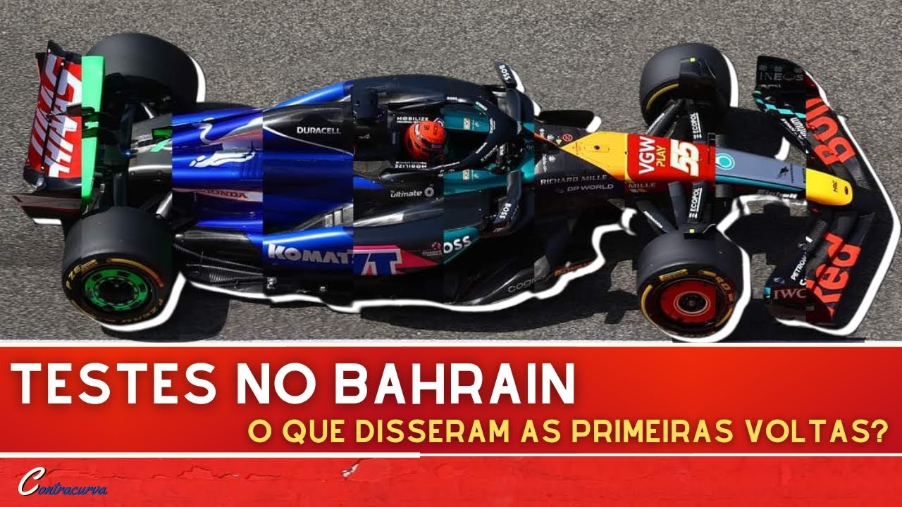 Contracurva 2# Testes no Bahrain: o que disseram as primeiras voltas?