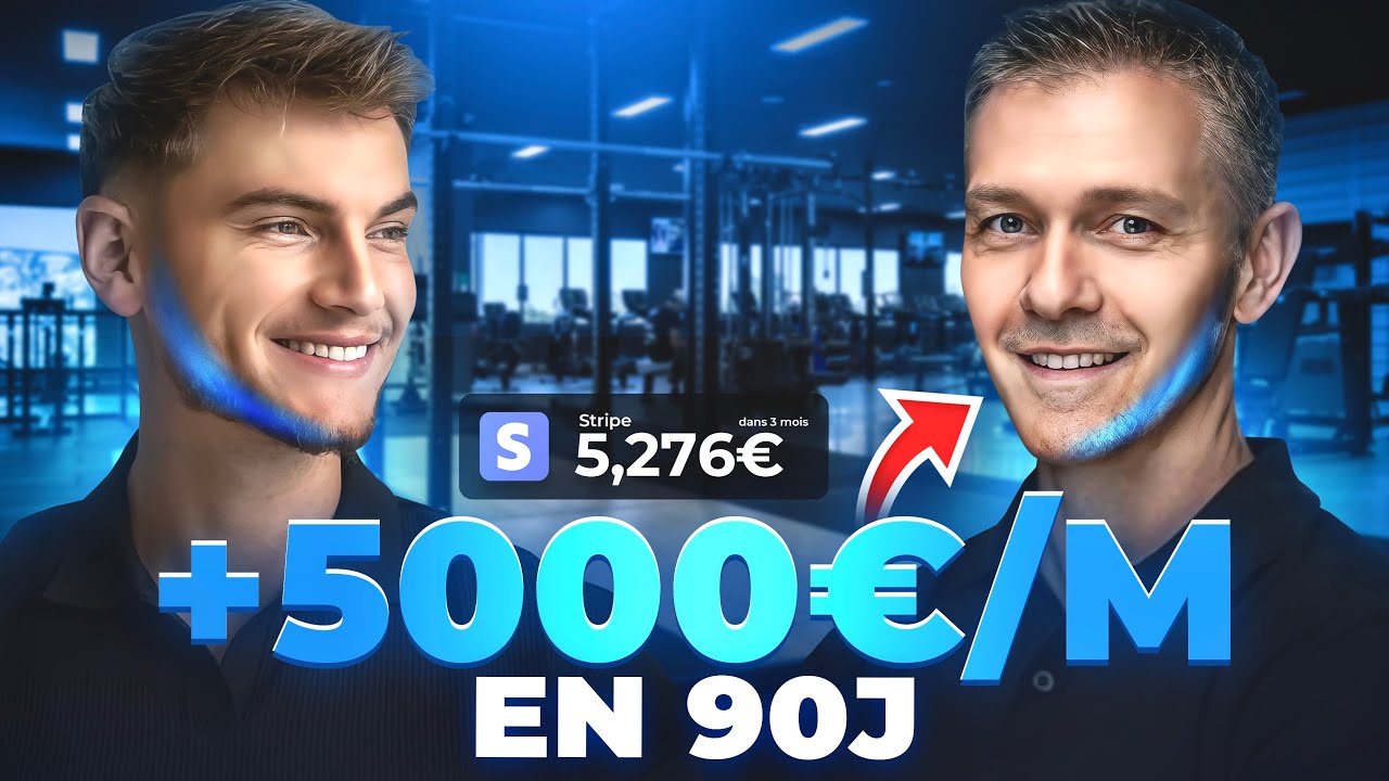 Le parcours de Christophe, 53 ans, coach sportif à domicile sur Paris, qui fait +5000€/m