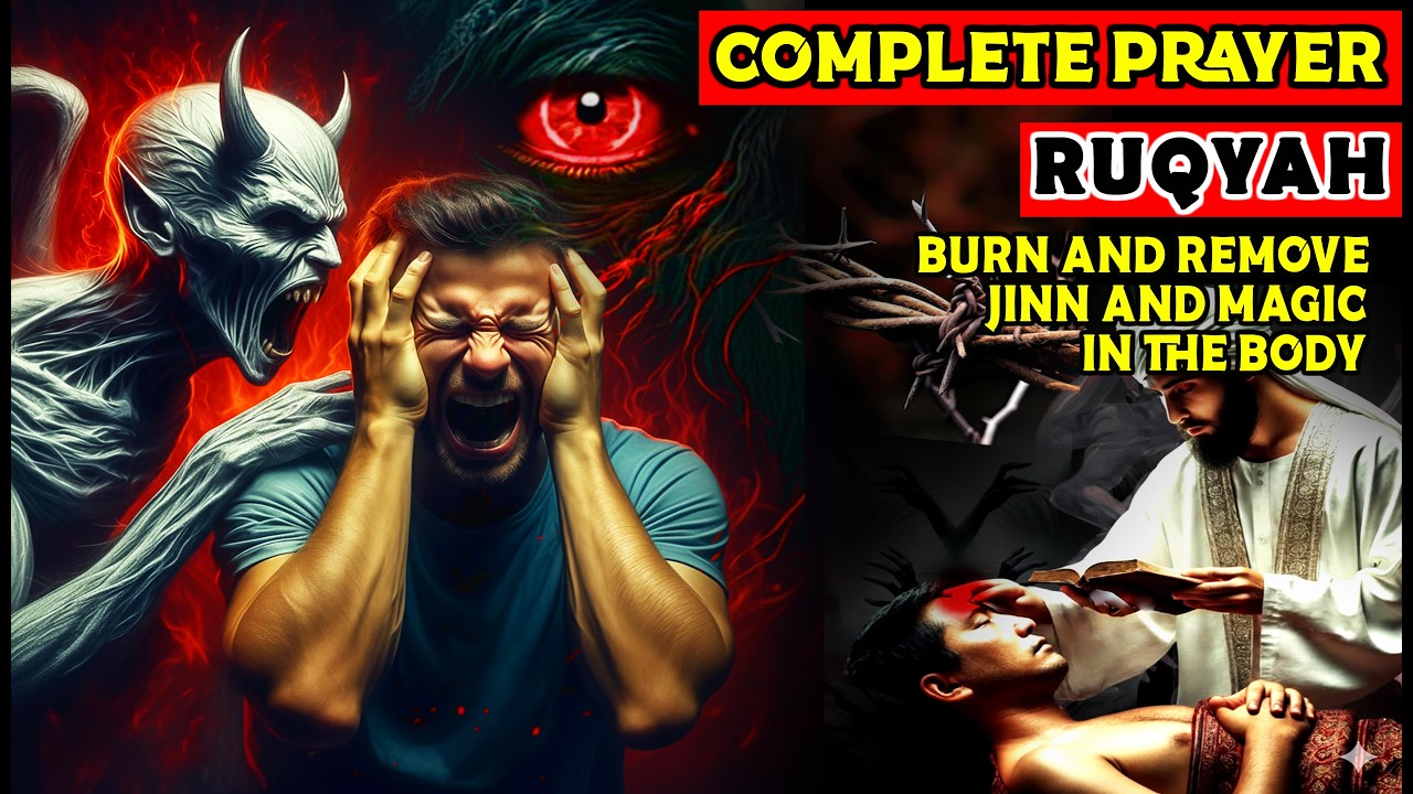 Complete Ruqyah to treat Black Magic, Possession, Evil Eye, Envy, Disturbances From Jinns & Demons