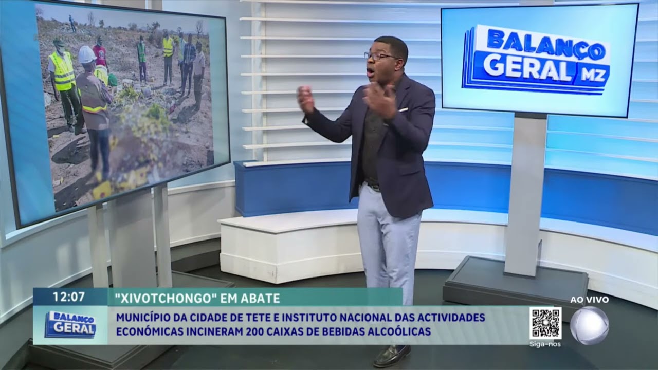 #balançogeral: Minicípio da cidade de Tete incinera 20 caixas de bebidas alcoólicas(Xivotchongo)