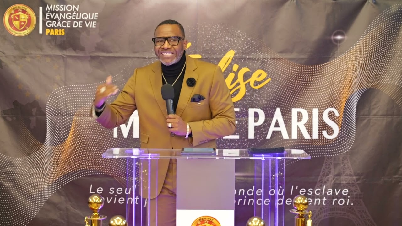 IMPACT MAXIMAL MEG-VIE PARIS AVEC L'APOTRE PATRICK ISAAC