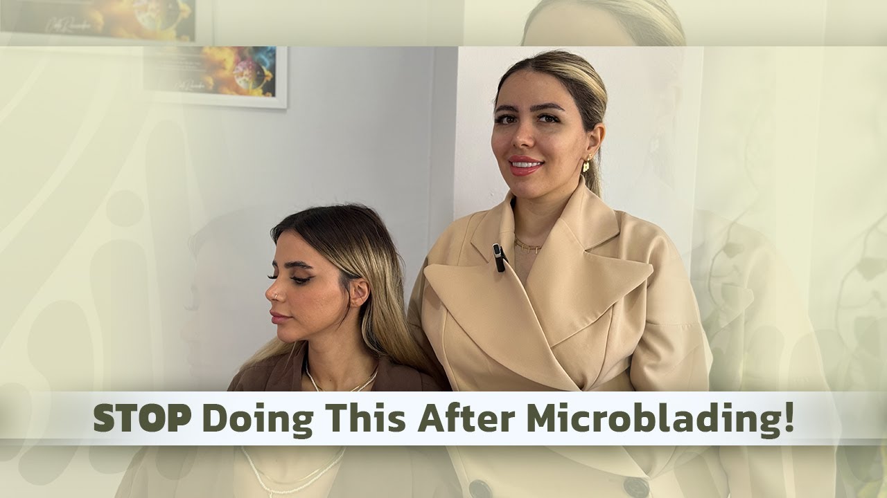 STOP Using Thick Ointment on Your Brows! The Right PMU Aftercare for Perfect Healing