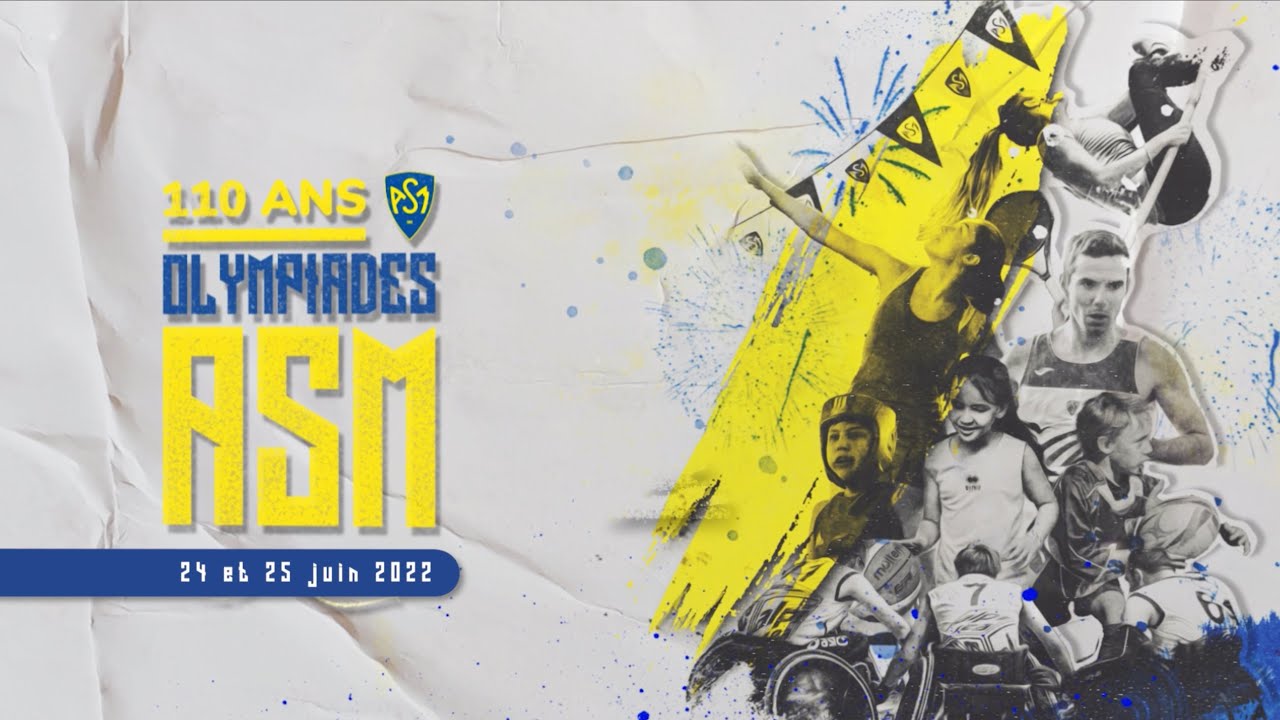 💛💙Olympiades ASM 2022 #110ansASM