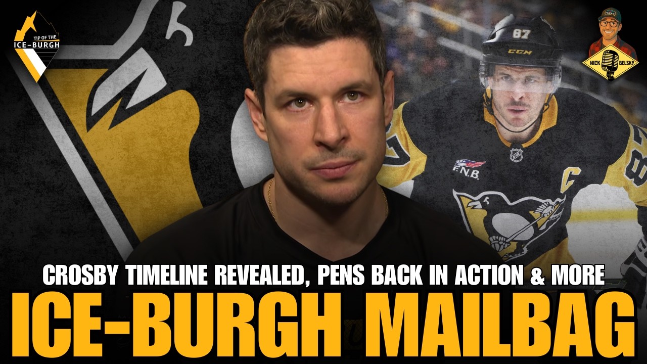 Раскрыта хронология травмы Сидни Кросби, возвращение «Питтсбург Пингвинз» в строй и многое другое...