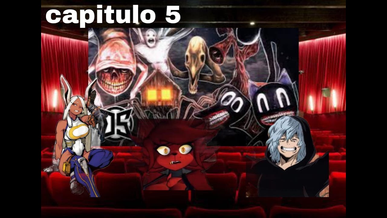 Boku no hero and FNIA 3D viendo universos capitulo 5 |CRIATURAS DE TREVOR HENDERSON RAP|