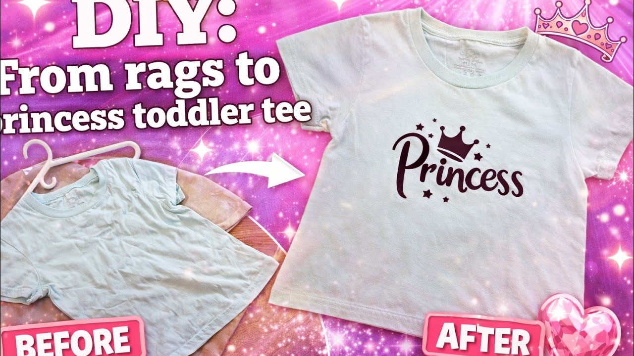 DIY: Making an old toddler tee New!!!