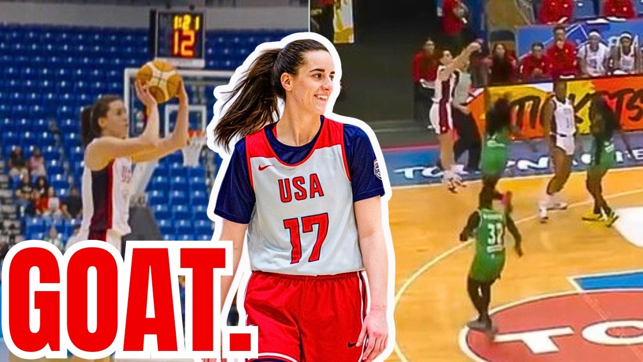 Caitlin Clark RETURNS w DOUBLE DOUBLE for USA Basketball! Fans CRASH OUT over NOT STARTING GAME!
