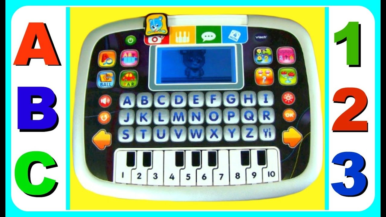 Learn ABC Alphabet With VTech Little Apps Tablet!  ABC Video Toy Review! ABC Alphabet Video For Kids