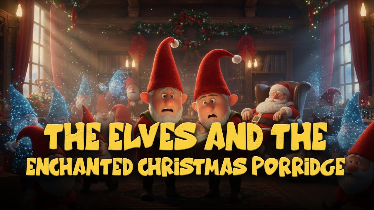 The Elves and the Enchanted Christmas Porridge | A Heartwarming Christmas Bedtime Story for Kids