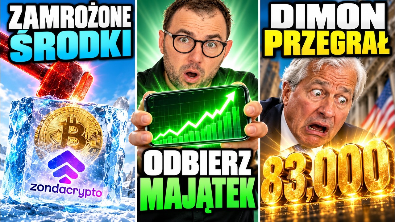 JP MORGAN ZMIENIA ZDANIE O BTC. Masz 6 dni, by odzyskać środki z Zondy!