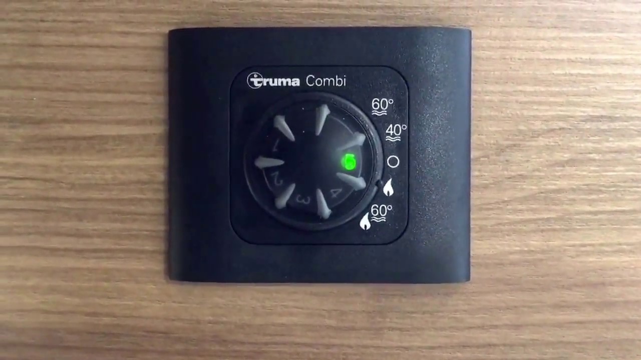 Come funziona la truma combi con pannello di comando cp Classic offerto da CAMPERIS