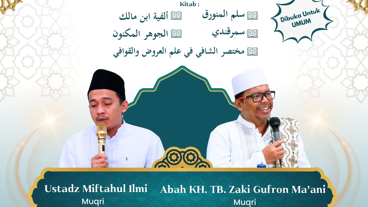 Pengajian Kitab Mukhtasor Syafi ( Bahar Sari' & Bahar Munsarih )