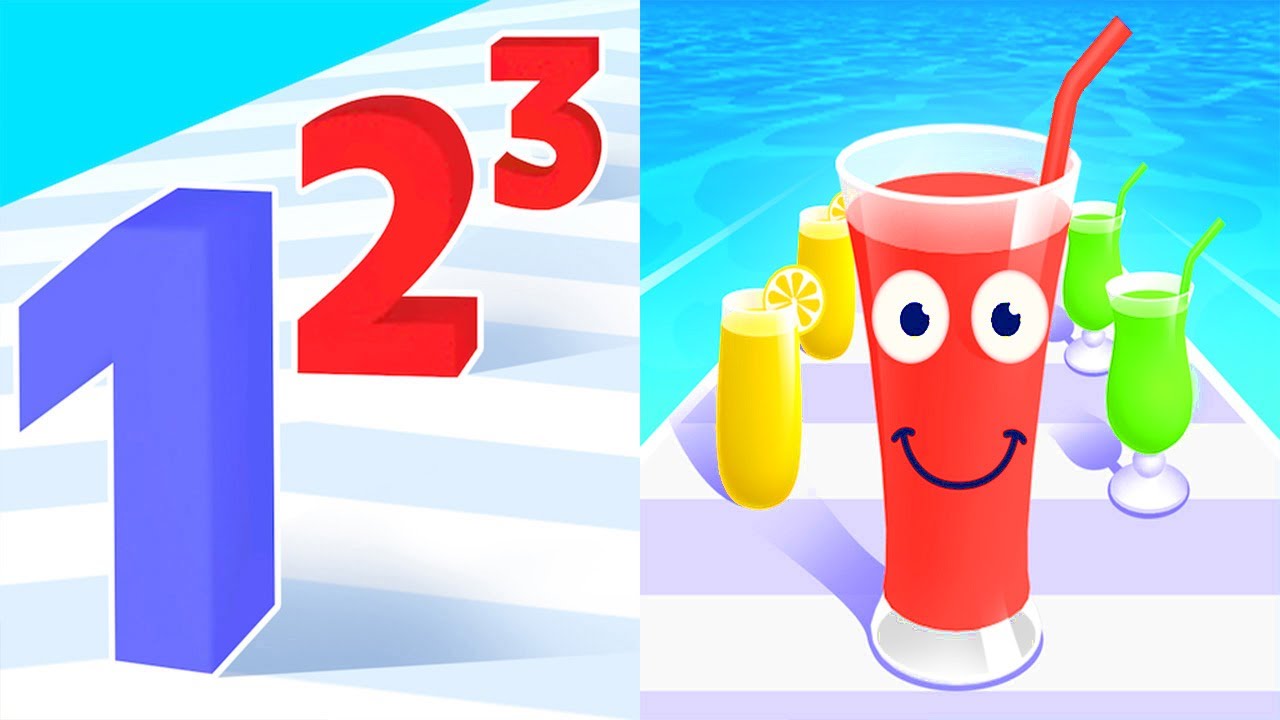 Number Master VS Juice Run - All Levels Gameplay Android iOS Ep 4