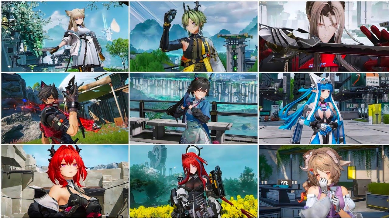 ARKNIGHTS ENFIELD - ALL CHARACTERS SHOWCASE (4K/60FPS)