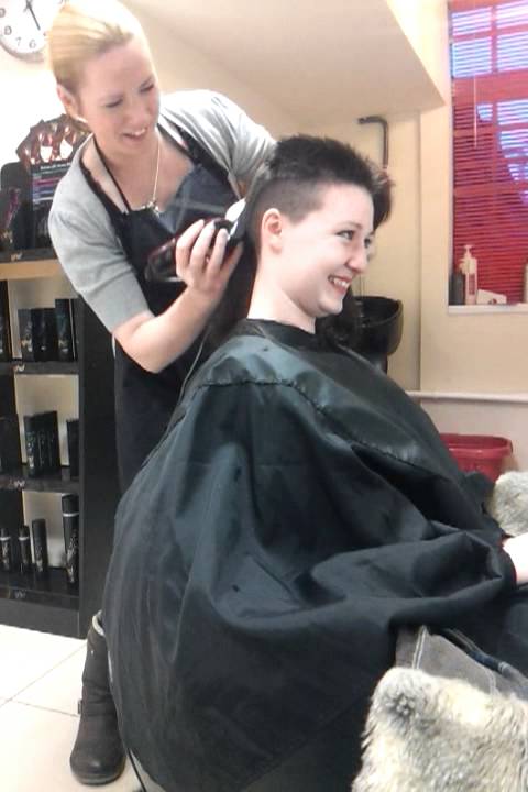 HAVIN MY MOP SHAVED