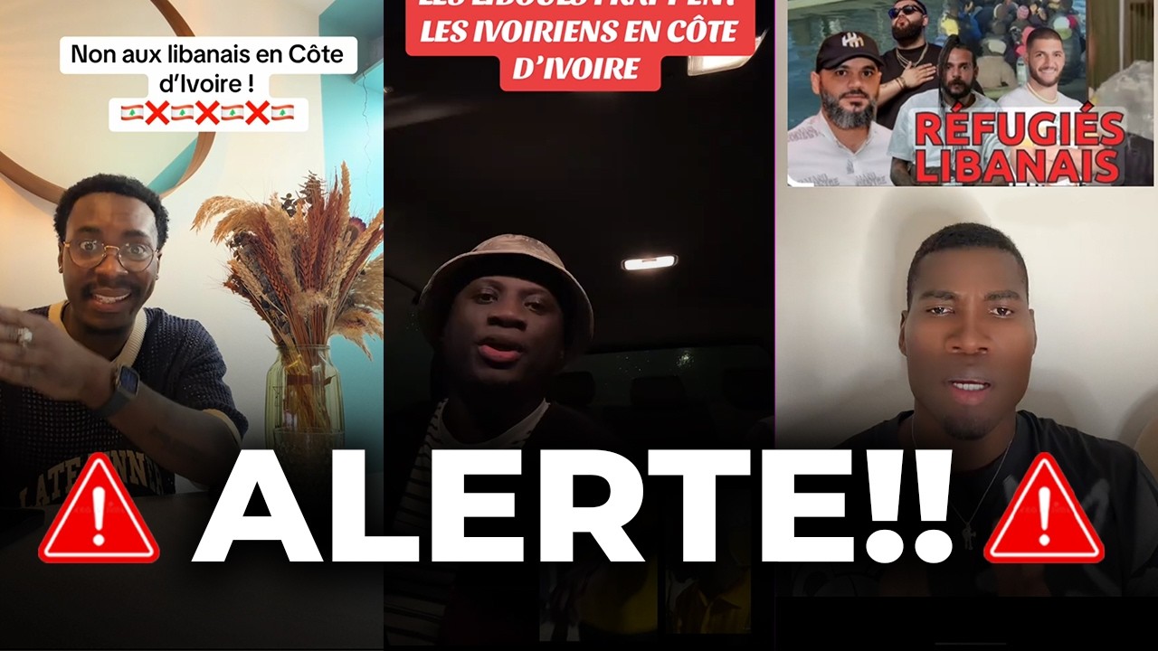 🚨[ALERTE] UN LIBANAIS A LEVÉ LA MAIN SUR UN VIGILE IVOIRIEN