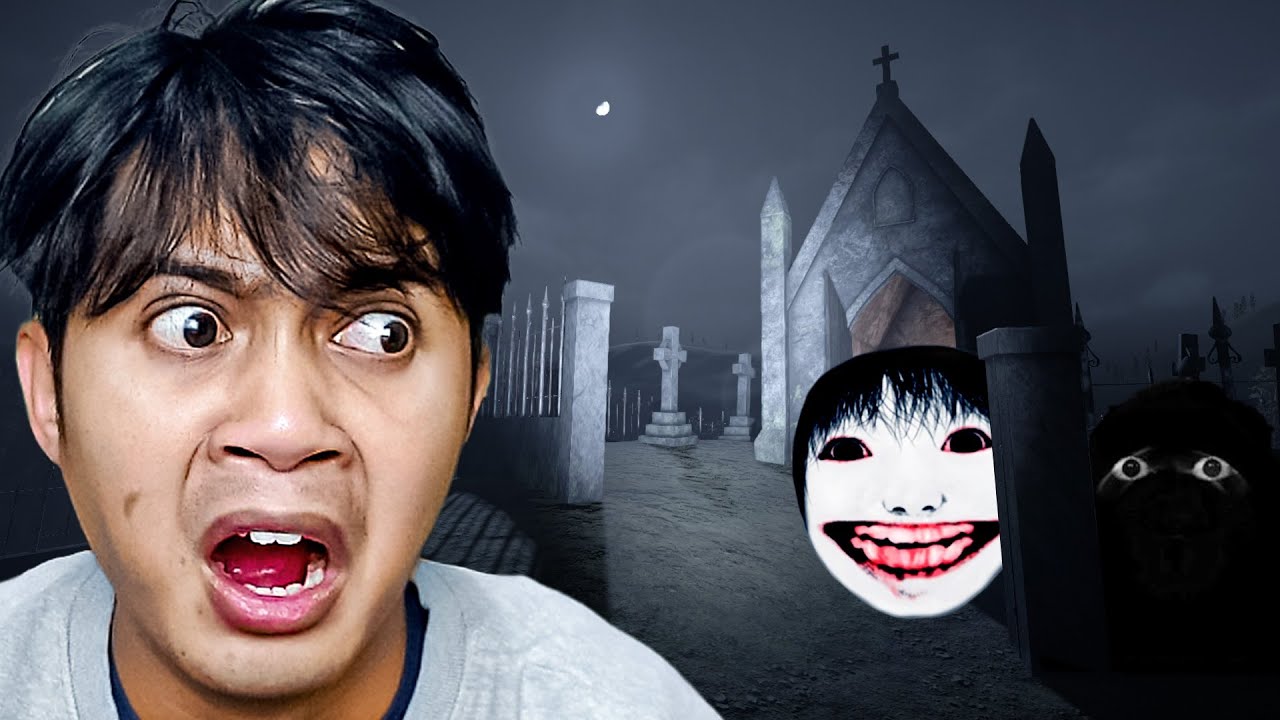 MENCARI ANAK ANGRY MUNCI DI KUBURAN NEXTBOT | Nextbot Graveyard Gameplay #1