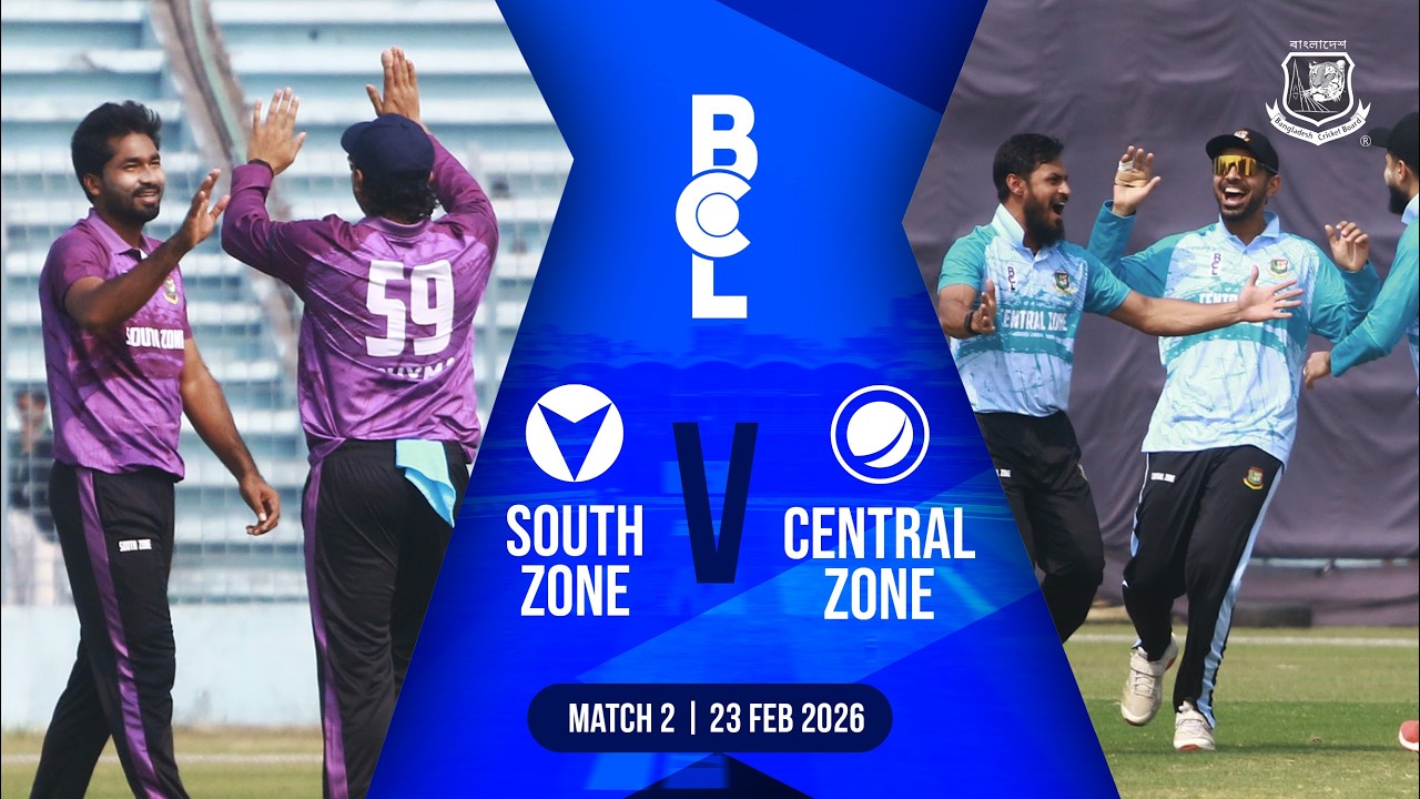 Bangladesh Cricket League 2026 (One Day Version) |  South Zone VS Central Zone