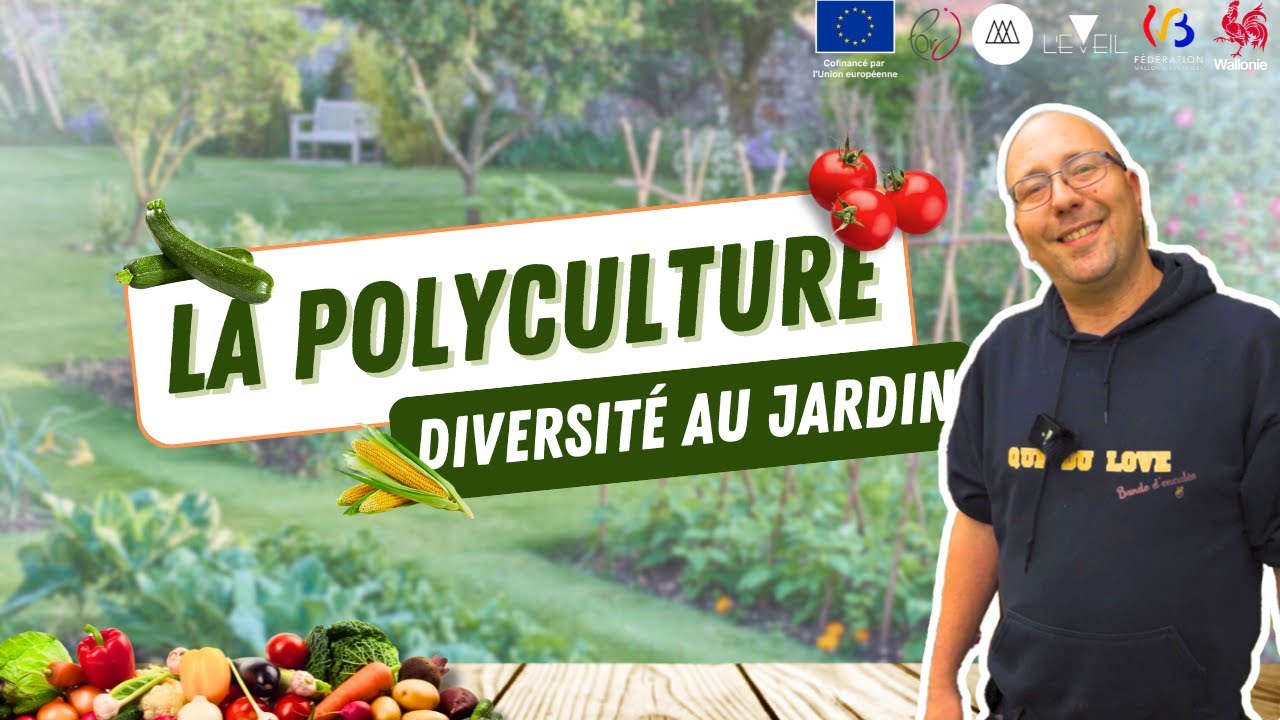 Comment appliquer la polyculture dans un jardin ? - Eveil Comesti Lab