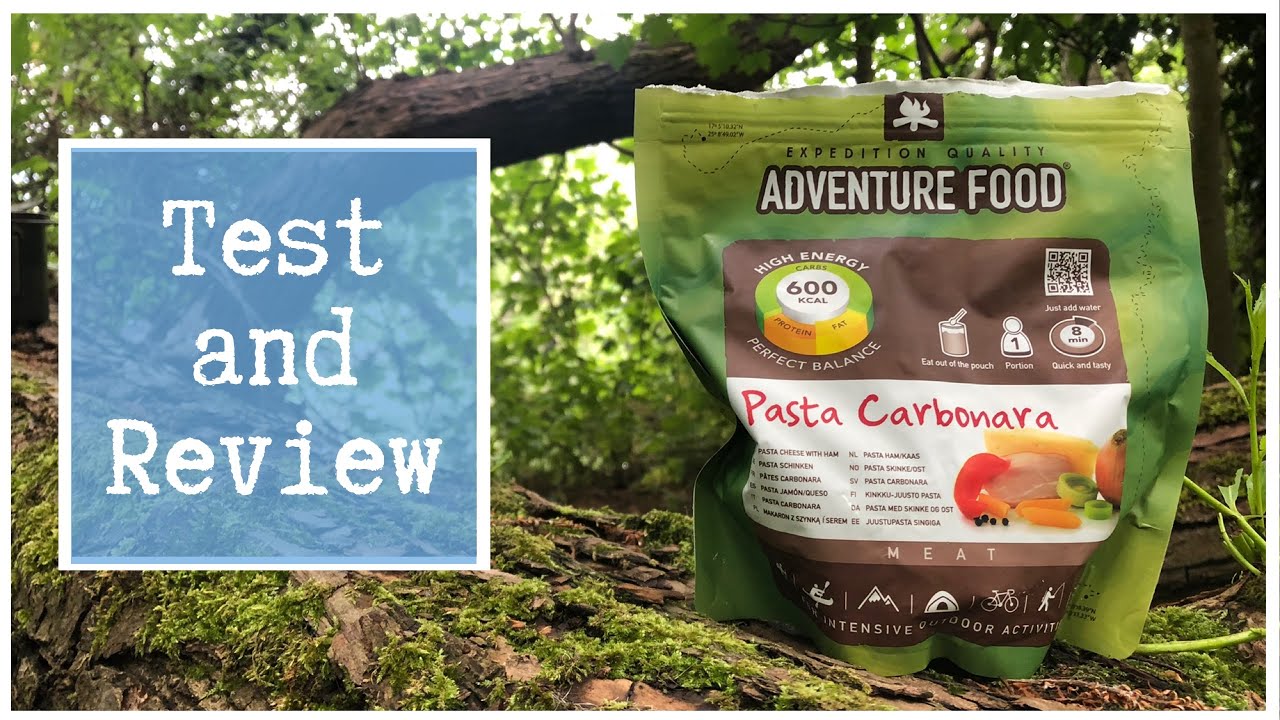 Dehydrated Meal Test and Review | Adventure Food | Pasta Carbonara