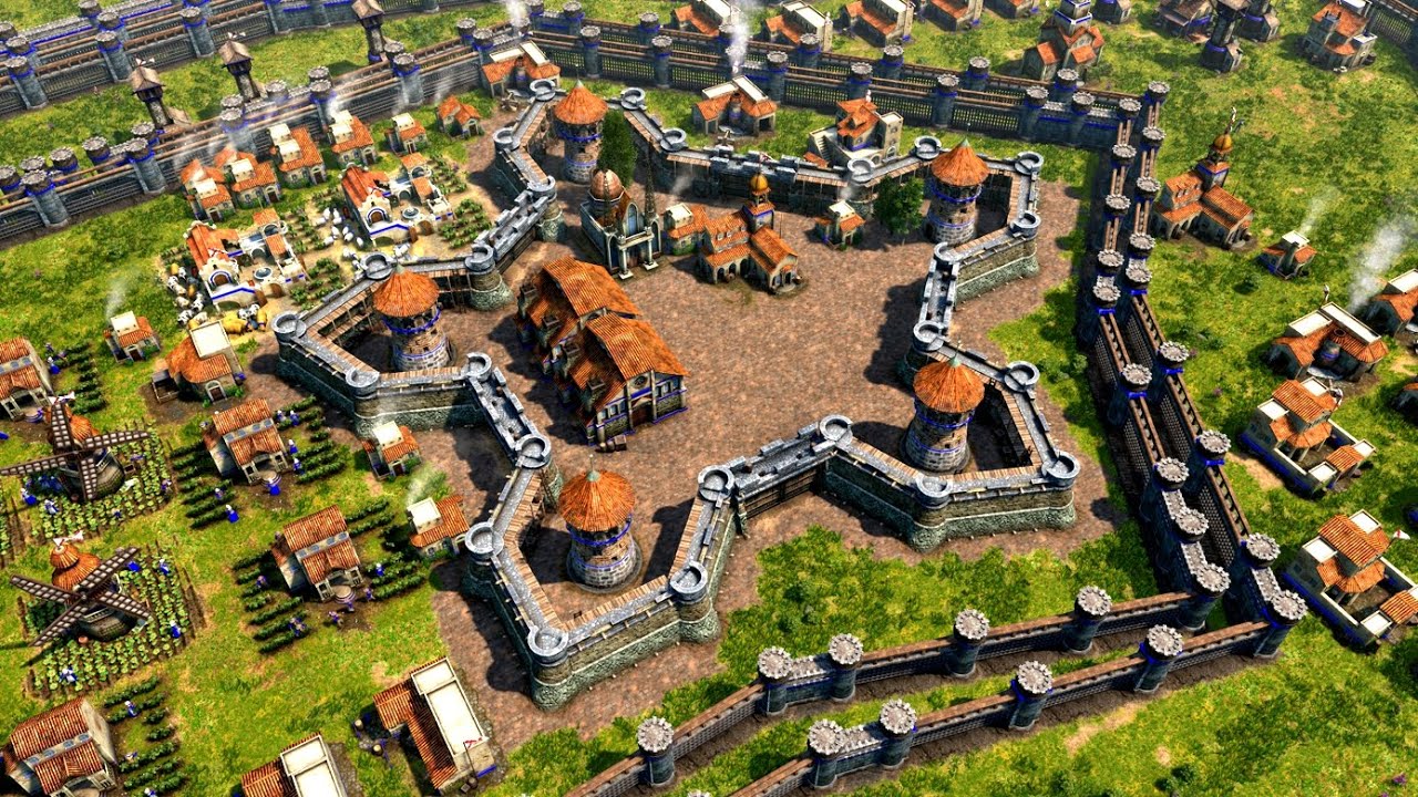8 MEGA-FORTALEZAS TODOS vs TODOS en Age of Empires 3
