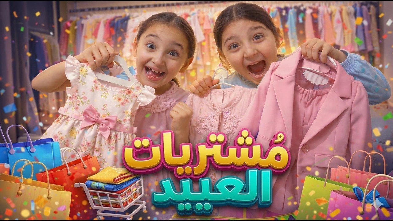 ضاعوا شهد ودينا بسوق العيد 😱 | مشتريات ملابس العيد وصار شي ما توقعناه!