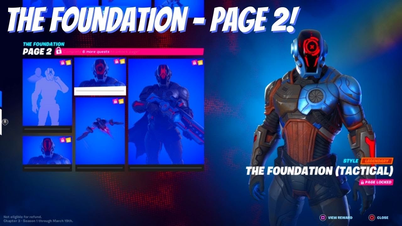 Foundation Page 2 Cosmetics - Fortnite