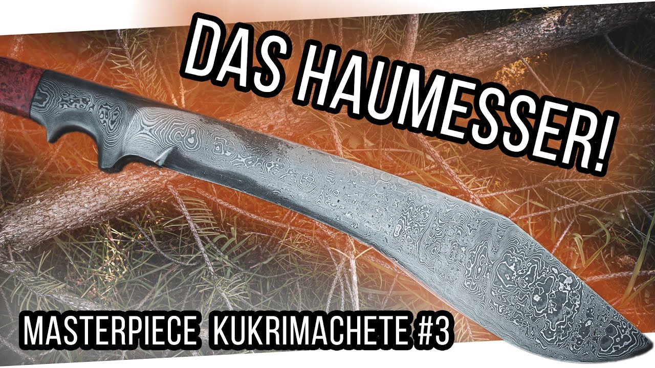 Kukri Machete im Hacktest und Finish: Die 