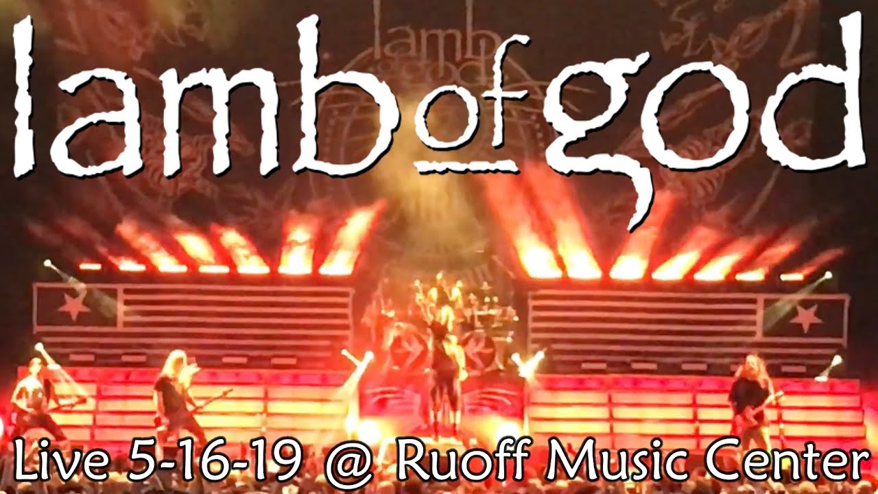 LAMB OF GOD Live @ Ruoff Music Center FULL CONCERT 5-16-19 Noblesville IN
