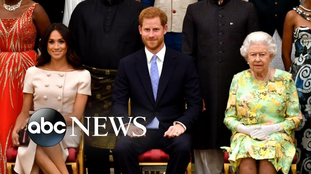 Queen Elizabeth announces 'period of transition' for Prince Harry and Meghan Markle | Nightline