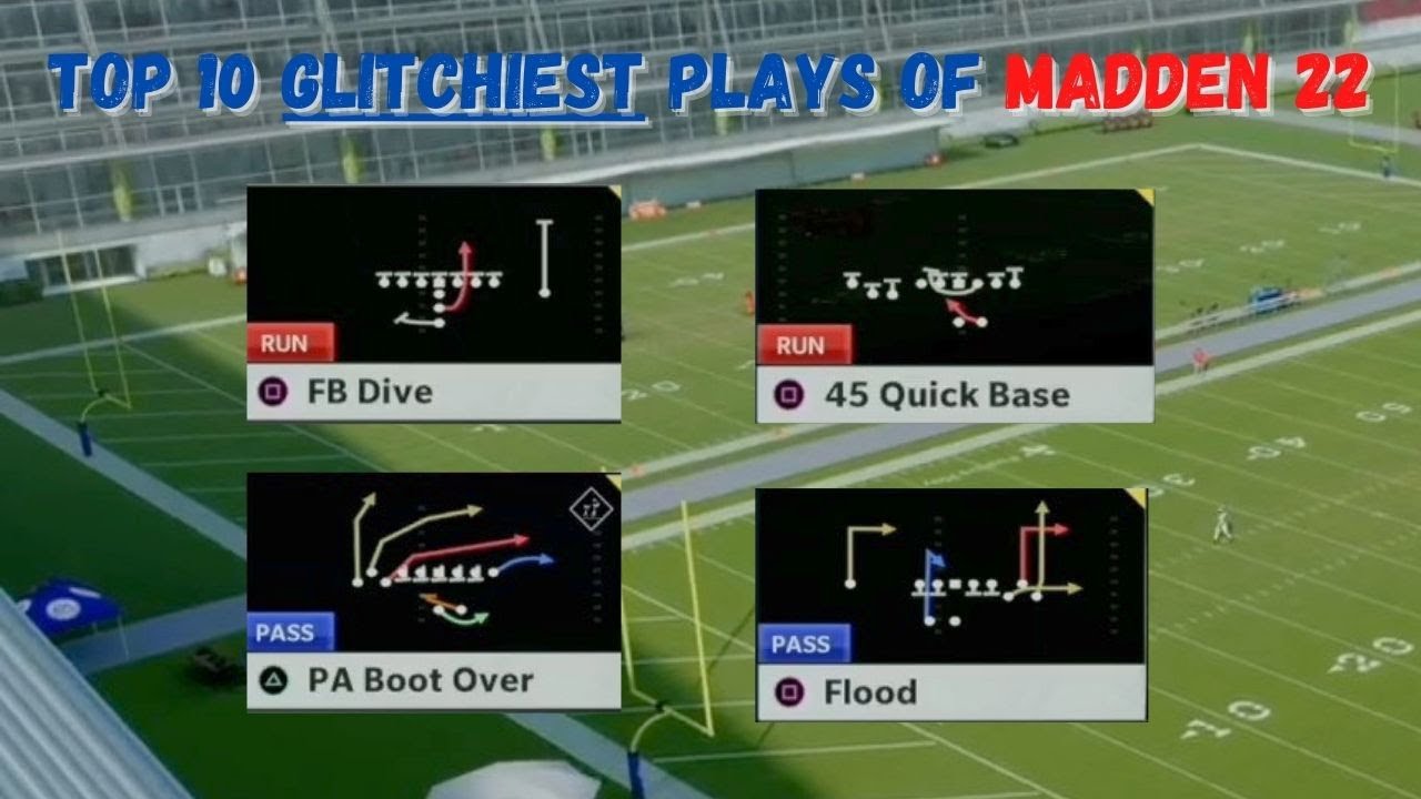 Top 10 GLITCHIEST plays of Madden 22!