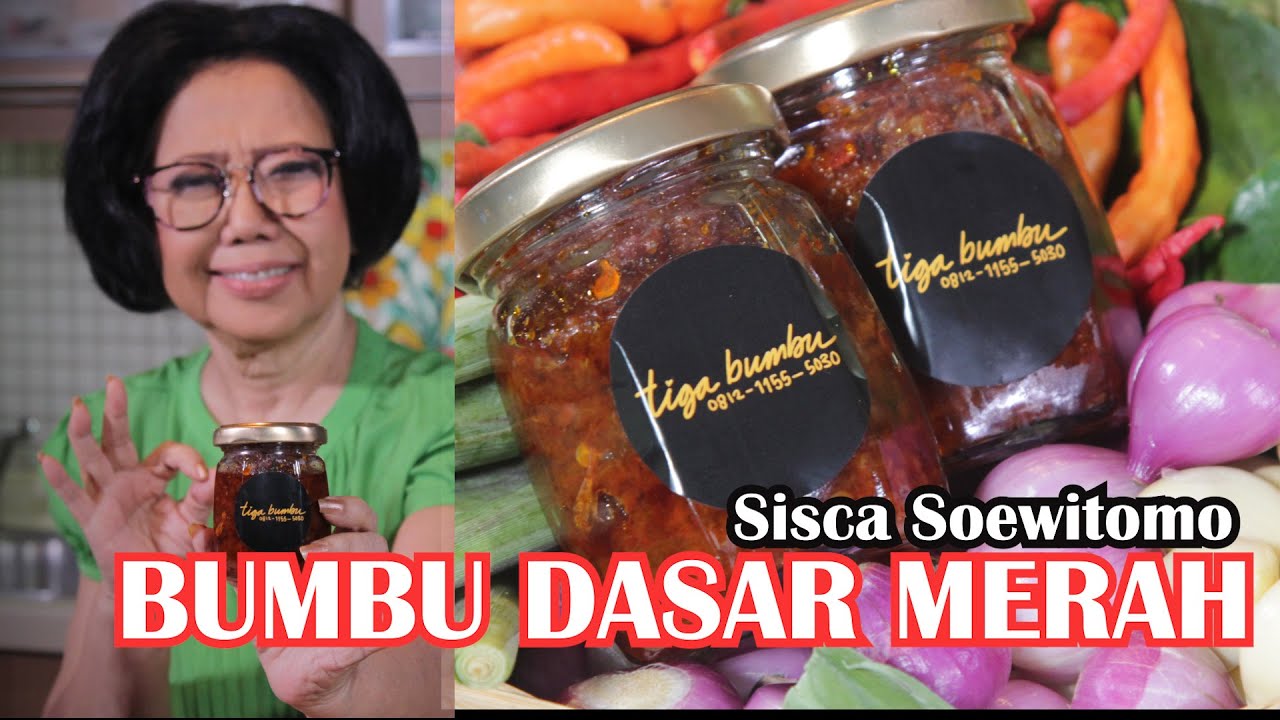 Bumbu Dasar Merah Sisca Soewitomo
