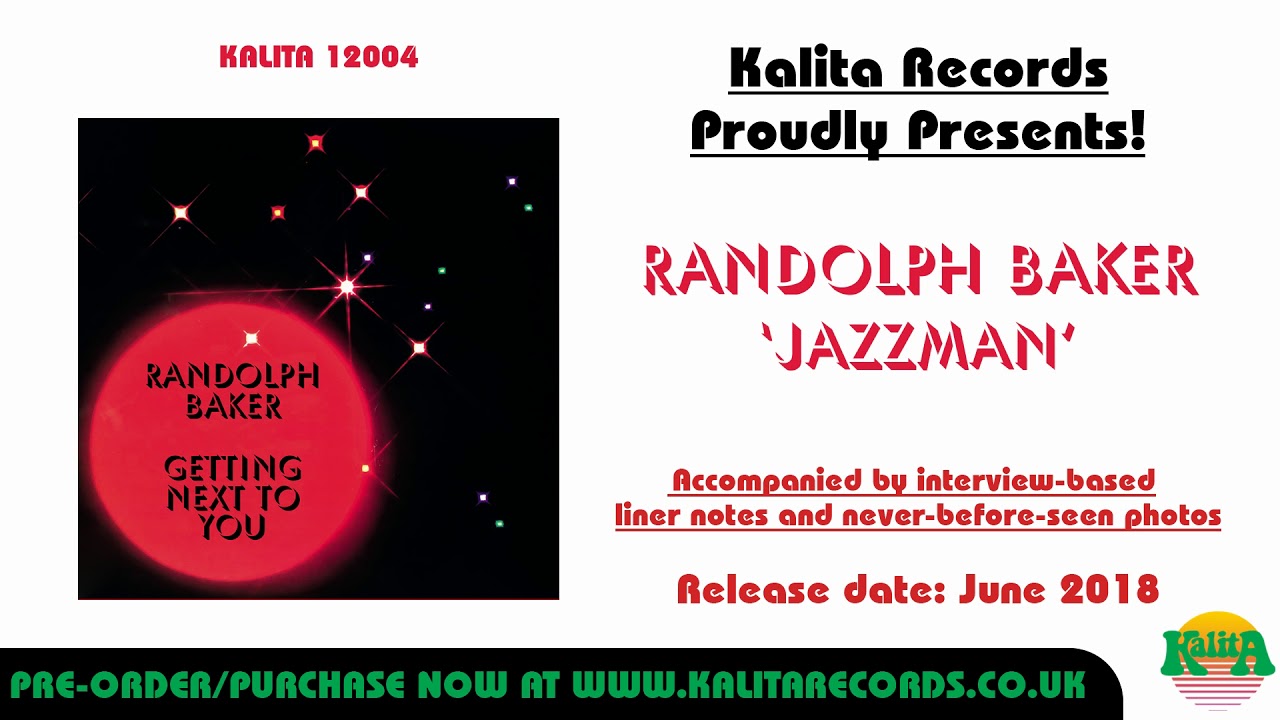 Randolph Baker - 'Jazzman' (Official)