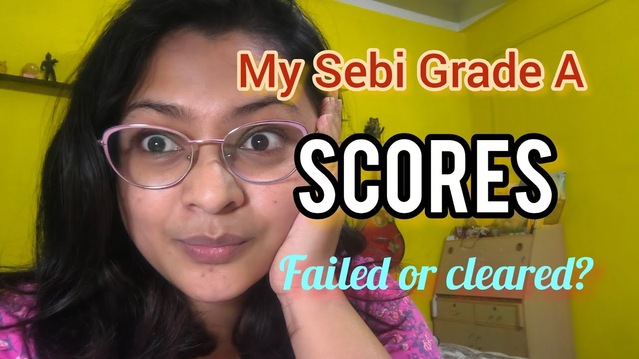 My SEBI GRADE A SCORES 2025#sebigradea #bankerslife #studyroutine #sebigradeapreparation