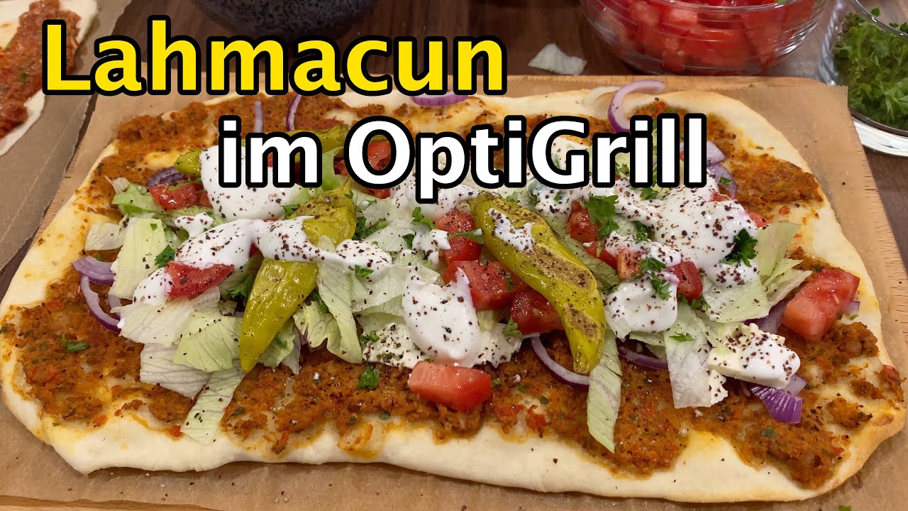 Lahmacun im OptiGrill - Ein leckeres Rezept für die Backschale