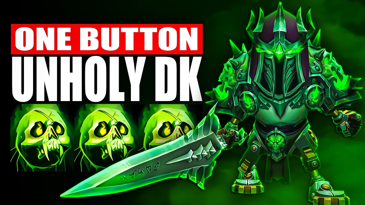 [WoW Midnight] Unholy DK One Button Guide | INSANE NEW SBA BUILD