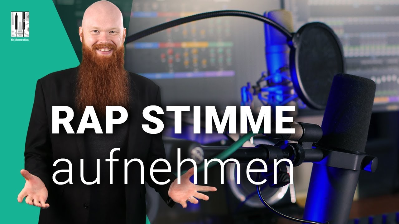 Hip Hop produzieren mit Cubase 11 Lek. 11 | Rap Stimme aufnehmen